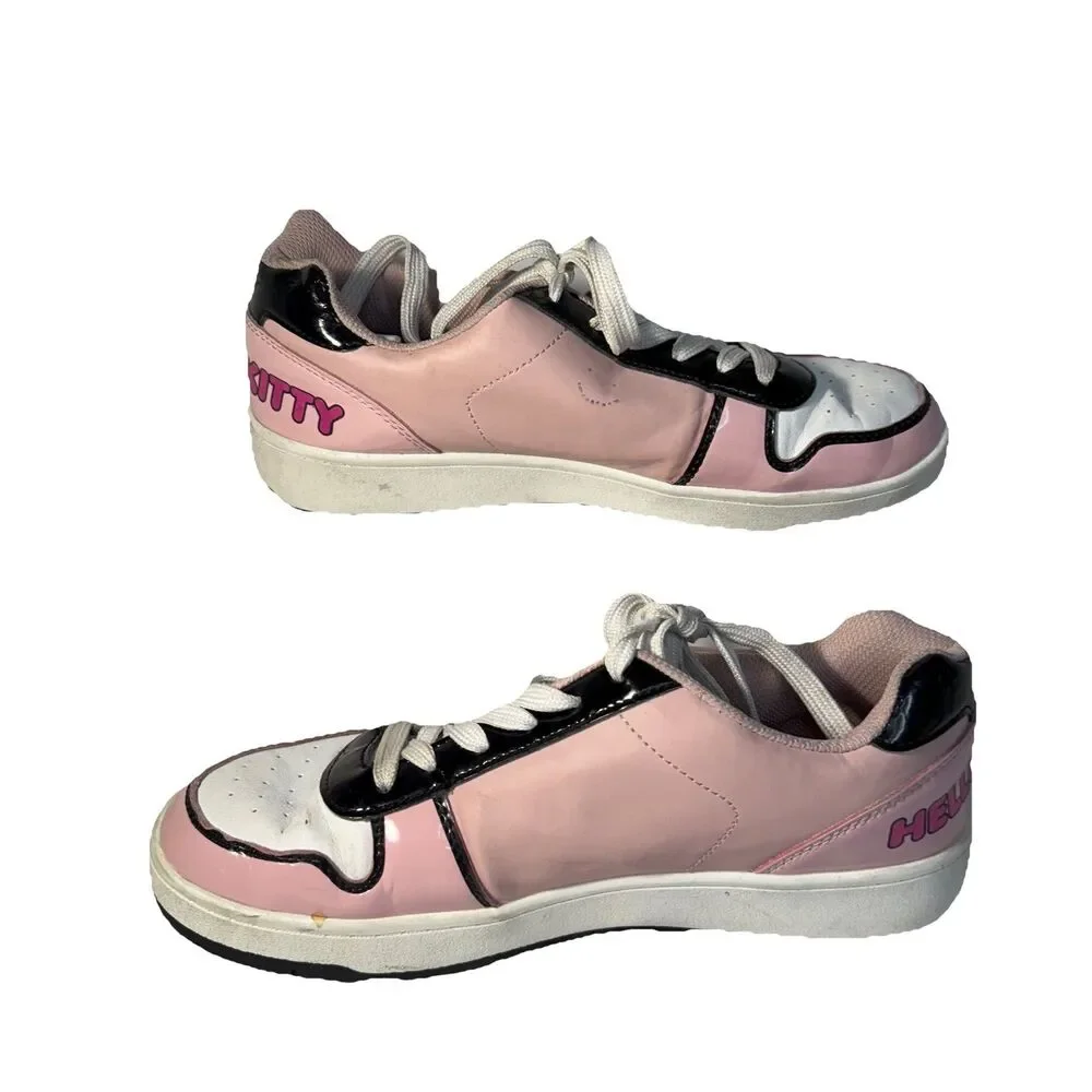 Hello Kitty Shoes Women's Size 10 Limited Edition Court Sneakers‎ Sanio- Pinkie